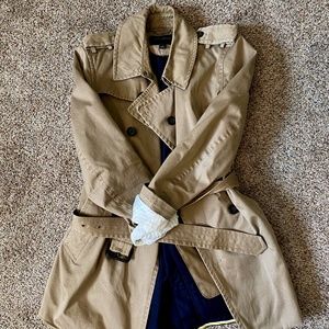 Banana Republic Trench Coat with Removable Vest